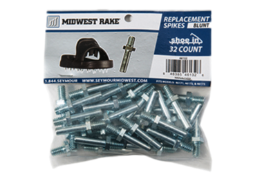 Replacement Spikes for Resinous Coatings Shoe - Blunt 1" - Bag of 32 spikes