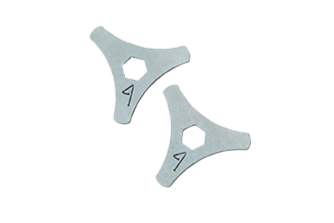 CAM Set - Size 4, 3 Settings @ 1/4" (Set of 2)