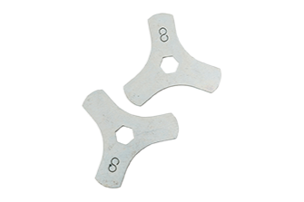 CAM Set - Size 8, 3 Settings @ 1/2" (Set of 2)