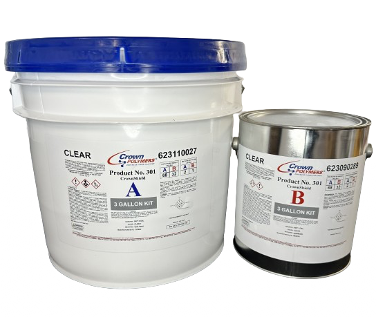 CrownShield 301 Epoxy Slow Cure 15 Gal Kit