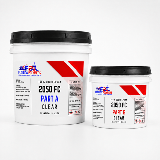 100% SOLID EPOXY 2050 FAST CURE - CLEAR