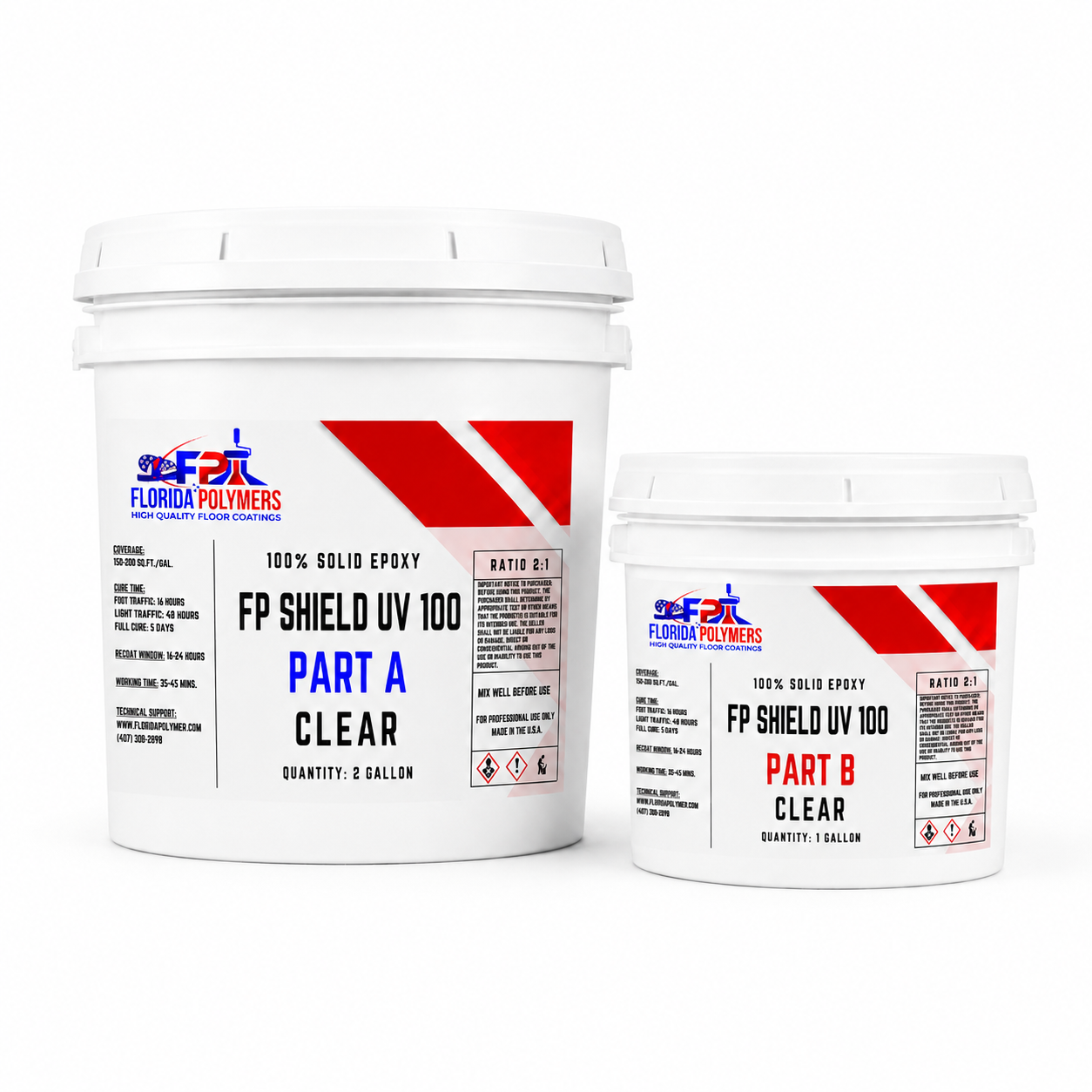 FP SHIELD UV 100 - 100% SOLID UV RESISTANT EPOXY