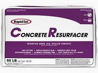CONCRETE RESURFACER (CR) BAG